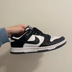 Nike dunk low retro black and white shoes size 6.5 - 37.5 European